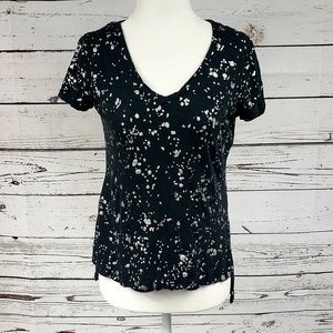 Rock & Republic XS Paint Splattered T-shirt